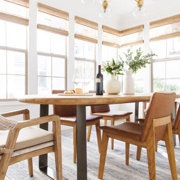 Coastal Modern Dining Room 2020