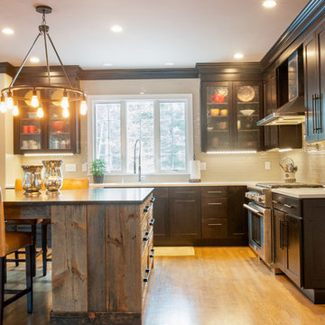 Rustic Kitchen with a Modern Twist