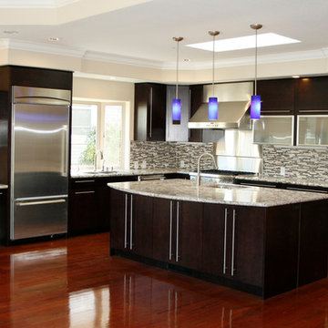 Neo Espresso Contemporary Kitchen for C.M Sunnyvale