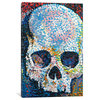 "Pointillism Skull" by Michael Creese, Canvas Print, 26x18"