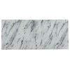 Faux Marble Writing Desk with Storage - Contemporary - Desks And ...