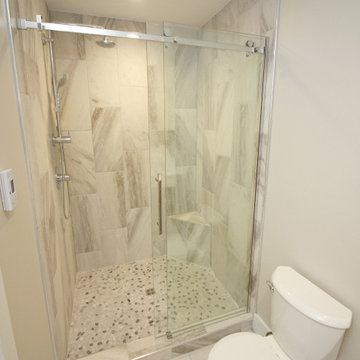 Curbed Walk-In Showers