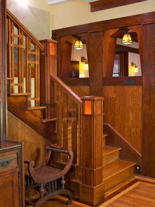 Wood Stair Railing Home Design Ideas, Pictures, Remodel ...