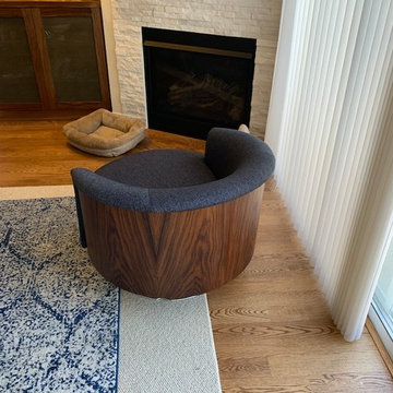 Mid Century Modern Chair Refurbish