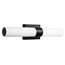 Perpetua LED 22" Bathroom Vanity Light With End Caps, Black