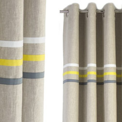 Gender neutral nursery linen curtains - Products