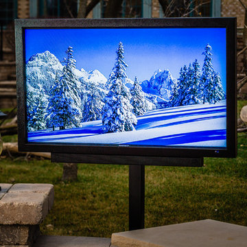Naperville outdoor TV