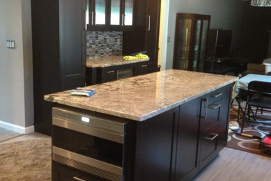 Inspiration for a modern kitchen remodel in New York