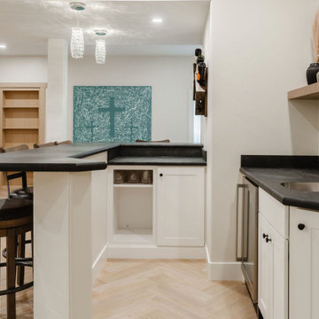 Modern Basement Bar