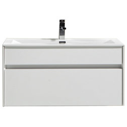 Contemporary Bathroom Vanities And Sink Consoles by Bathroom Vanity Wholesale INC.