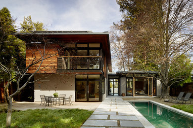 This is an example of a contemporary landscaping in San Francisco.