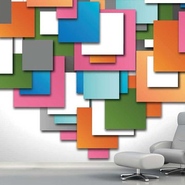 3d wallpaper and 3d wallcoverings for modern wallpaper ideas on home decor.