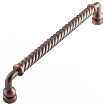 Twisted Pull, 8 " c/c, Distressed Copper