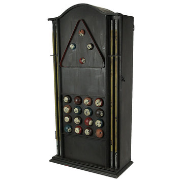 Bar and Game Room Metal Pool Table Cabinet
