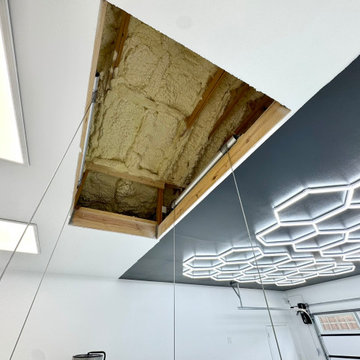 75244 - Preston Hollow - Garage Conversion, Garage Addition - BEFORE and AFTER