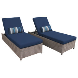 Tropical Outdoor Chaise Lounges by TKClassics