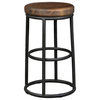 Home Kendall Counter Stool, Gray by Kosas Home, 24"