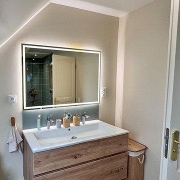Renovation de 2 salles de bains : parentale & familiale