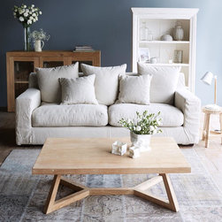 Nomad Home - Beccy 3 seater Sofa Natural - Sofas