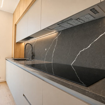 Gray and Wood kitchen Carroll Gardens, brooklyn, dr