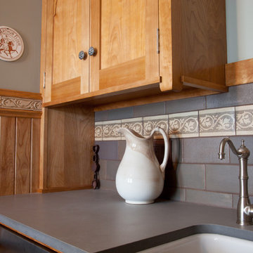 Historic Manor Silver Kitchen