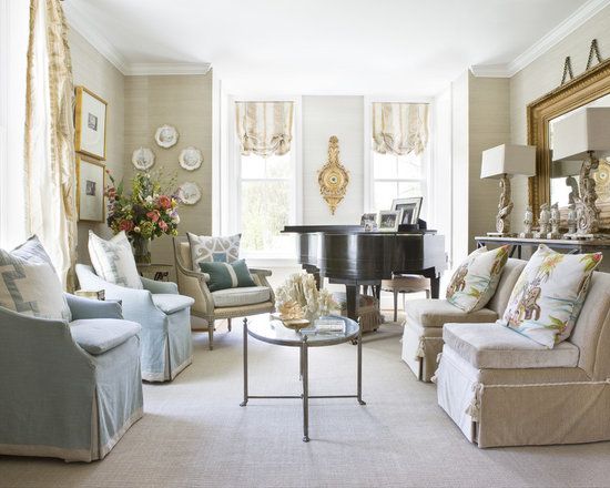 Piano In Living Room | Houzz