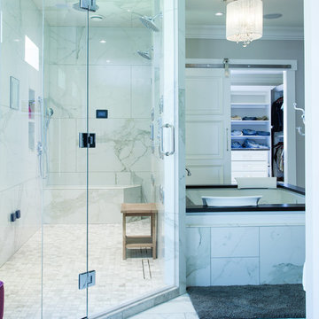 Contrasting Light and Dark to Create an Indulgent Master Suite
