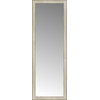 17"x48" Custom Framed Mirror, Silver Gold