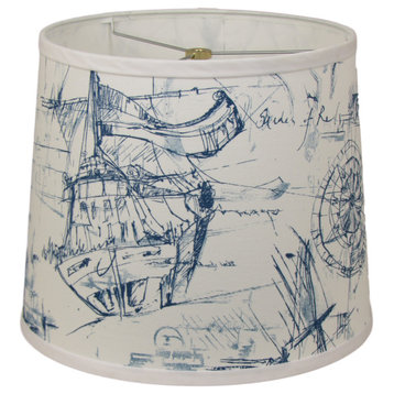 Nautical Lamp Shade, 12"