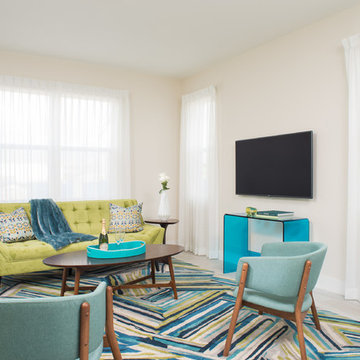Living Room In A Tropical Climate : Main After