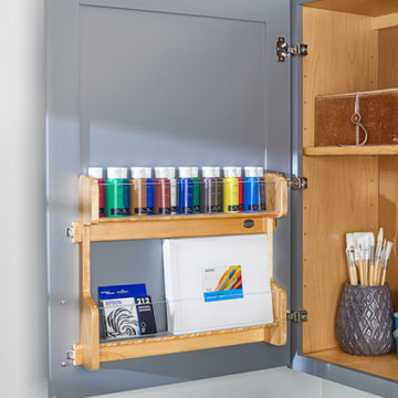 Vanity Storage Rack for Craft Supplies