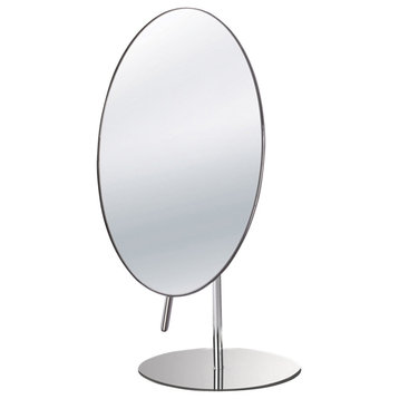 Lacava Mega Collection Magnifying Adjustable Mirror, Polished Chrome