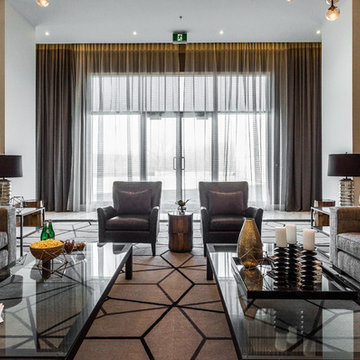 Lobby/Lounge Equinoxe Condo Locatifs Haut De Gamme