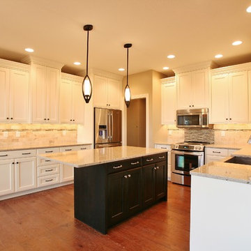 Painted White Kitchens