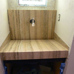 Silver Travertine Mitered - Products