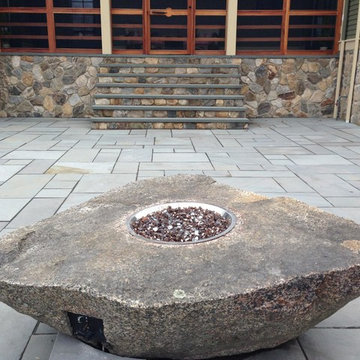 Natural Stone Outdoor Fire Pit