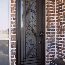 Wrought Iron Screen Doors - Products