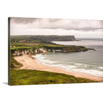 "Coastal Landscape, County Antrim, Ireland, UK" Wrapped Canvas Art Print, 30"...
