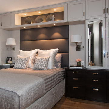Master bedroom with storage