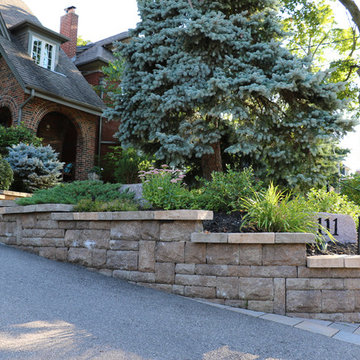 North Toronto Front Landscape Full of Surprises