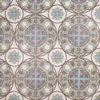 Branwell 9"x9" Porcelain Field Tile, Brown/Green/Blue