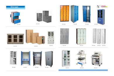 Powder Coated Steel Industrial Lockers, Office Almirah, Vertical Filing Cabinets