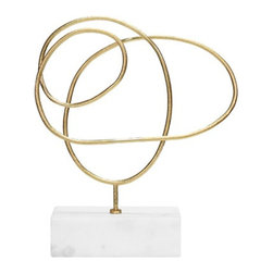 Worlds Away - Worlds Away Wilkes Sculpture - Decorative Objects And Figurines