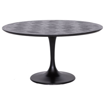 Round Pedestal Dining Table | OROA Blax