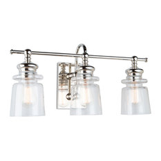 Castara 3 Light Wall Light, Polished Nickel AC11593PN