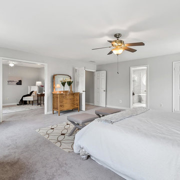 Staging of 5 bedroom house in Sweet Clover Pl. Ashburn, Virginia