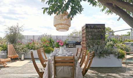 Garden Tour: A Bare Roof Terrace Becomes a Pretty, Sociable Space