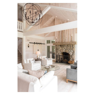 Gothic Cottage - Award Finalist - Rustic - Living Room - New York - by ...