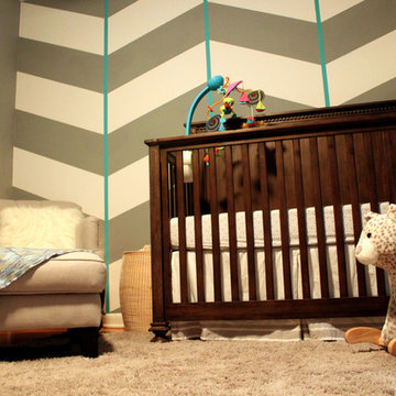 Chevron Pattern in Nursery