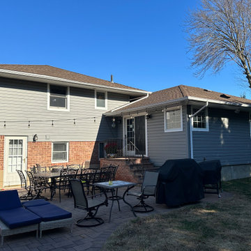 Massapequa Siding - Sterling Gray Board & Batten | Alpha Windows & Siding
